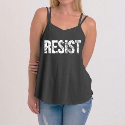 Resist United States of America Rebel Political Resistance Women's Strappy Tank