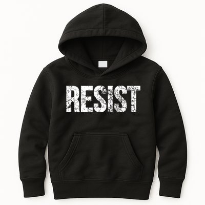 Resist United States of America Rebel Political Resistance Kids Hoodie