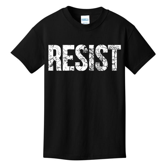 Resist United States of America Rebel Political Resistance Kids T-Shirt