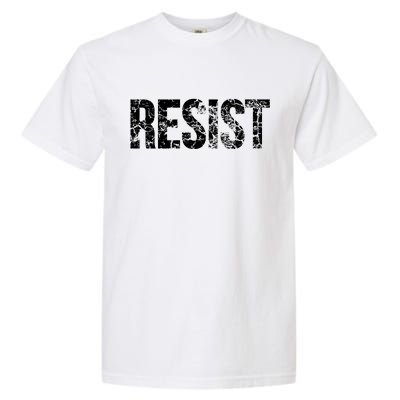 Resist United States of America Rebel Political Resistance Garment-Dyed Heavyweight T-Shirt