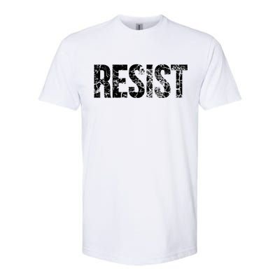 Resist United States of America Rebel Political Resistance Softstyle CVC T-Shirt