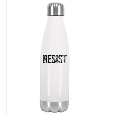 Resist United States of America Rebel Political Resistance Stainless Steel Insulated Water Bottle