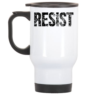 Resist United States of America Rebel Political Resistance Stainless Steel Travel Mug