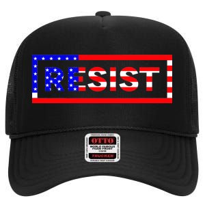 Resist USA High Crown Mesh Back Trucker Hat