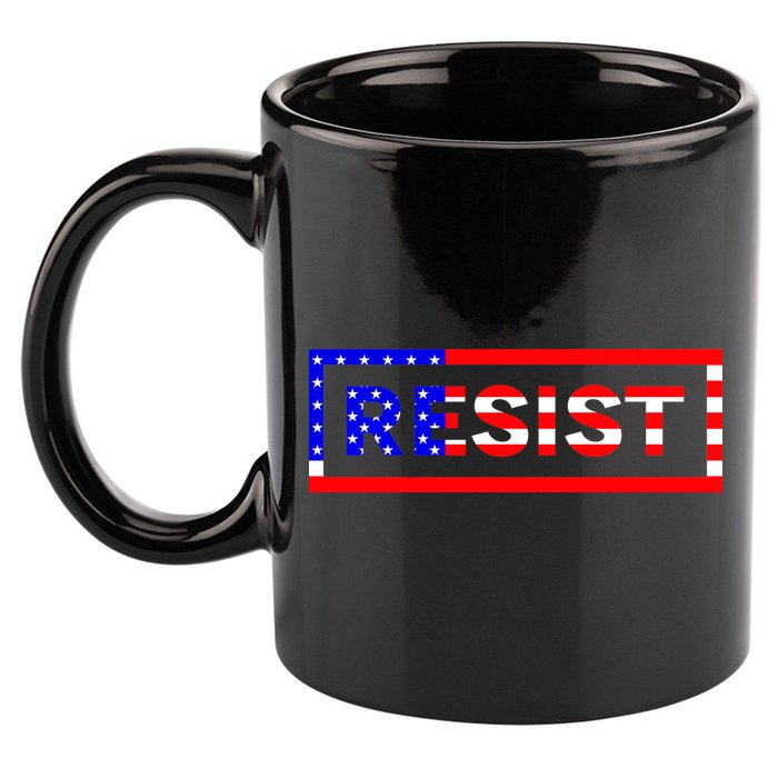 Resist USA 11oz C Handle Ceramic Mug