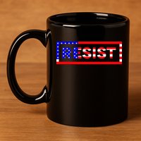 Resist USA 11oz C Handle Ceramic Mug