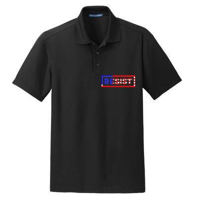 Resist USA Dry Zone Grid Polo