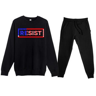 Resist USA Premium Crewneck Sweatsuit Set