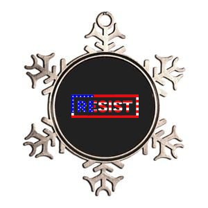 Resist USA Metallic Star Ornament