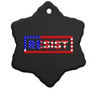 Resist USA Ceramic Star Ornament