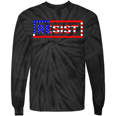 Resist USA Tie-Dye Long Sleeve Shirt