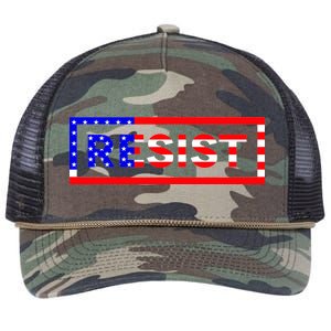 Resist USA Retro Rope Trucker Hat Cap