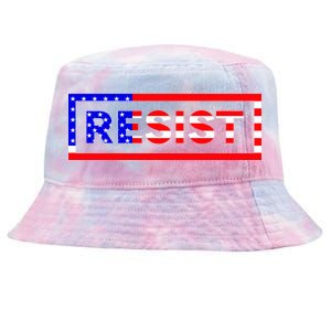 Resist USA Tie-Dyed Bucket Hat