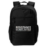 Resistance Is Not Futile It's Voltage Divided By Current Daily Commute Backpack