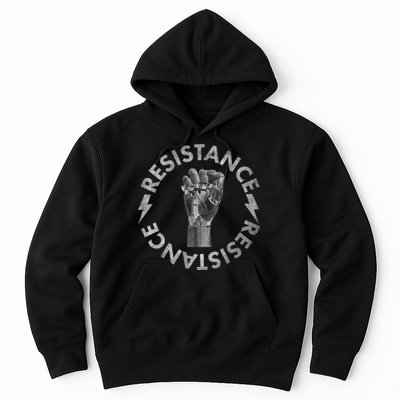 Resistance Robot Fist Hoodie