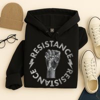 Resistance Robot Fist Hoodie