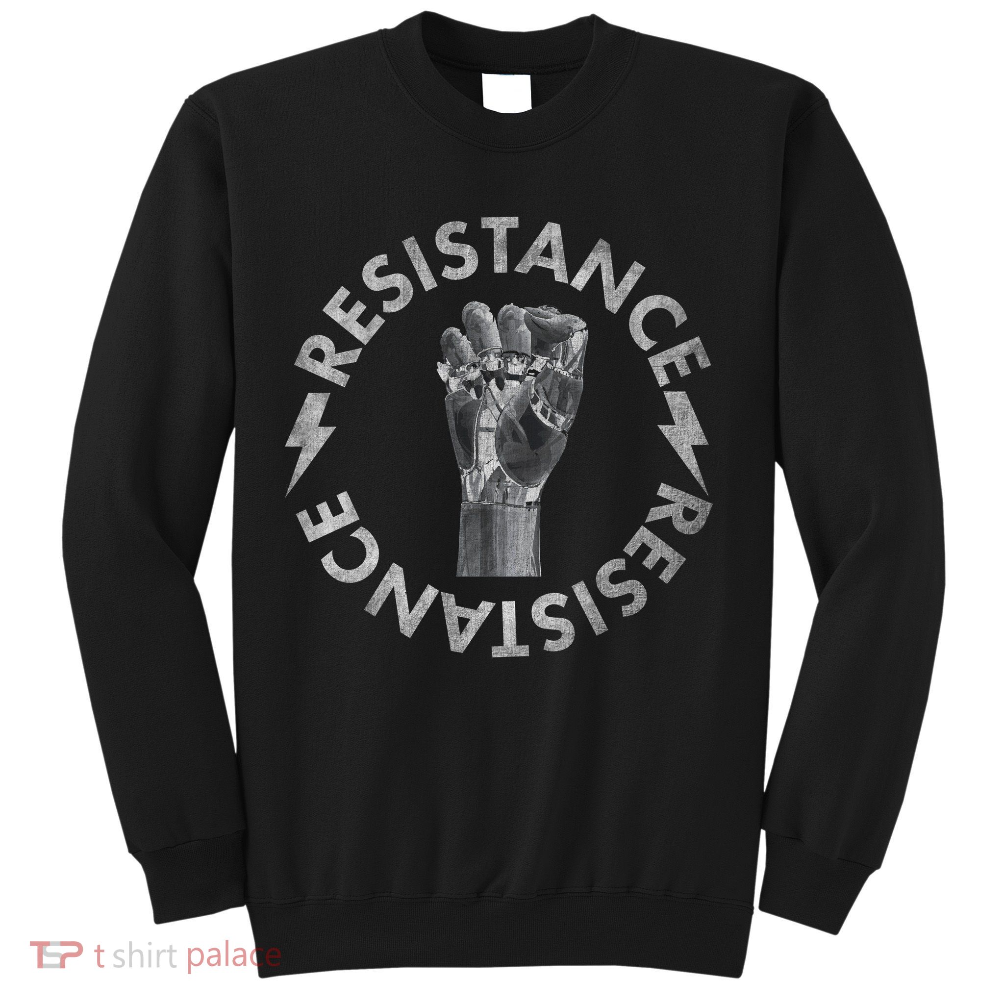 Resistance Robot Fist Sweatshirt