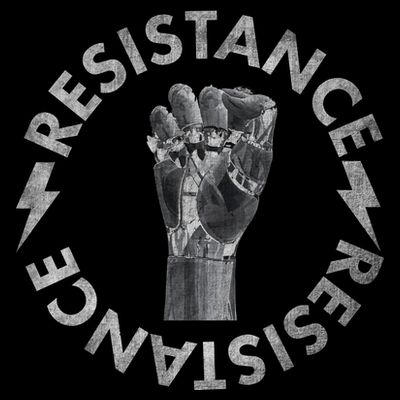 Resistance Robot Fist T-Shirt