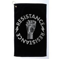 Resistance Robot Fist Golf Towel
