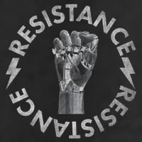 Resistance Robot Fist Golf Towel
