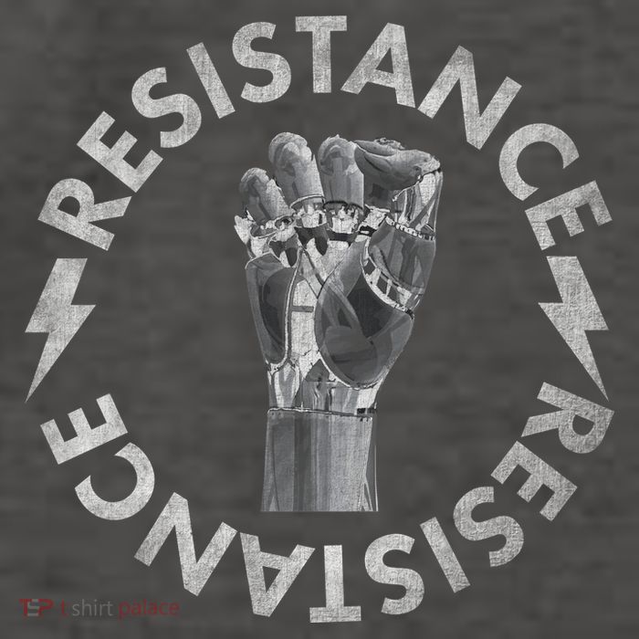 Resistance Robot Fist Vector Backpack