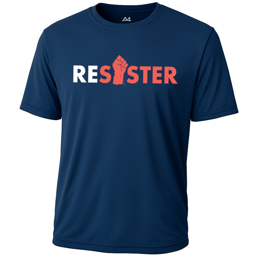 Resister Resist Fist Cooling Performance Crew T-Shirt