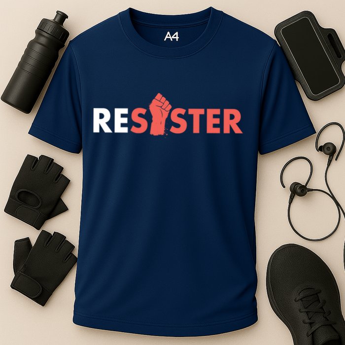 Resister Resist Fist Cooling Performance Crew T-Shirt