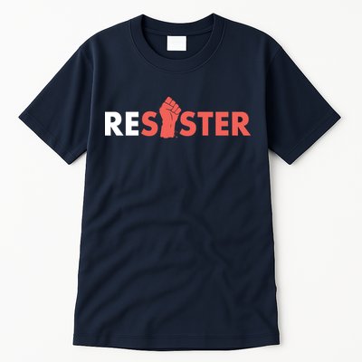 Resister Resist Fist Tall T-Shirt