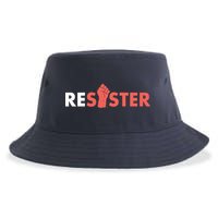 Resister Resist Fist Sustainable Bucket Hat