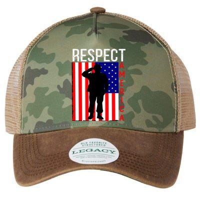 Respect America Legacy Tie Dye Trucker Hat