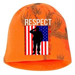 Respect America Kati - Camo Knit Beanie