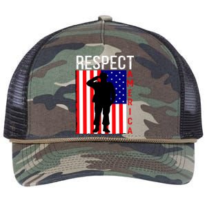 Respect America Retro Rope Trucker Hat Cap