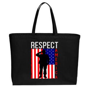 Respect America Cotton Canvas Jumbo Tote