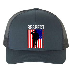 Respect America Yupoong Adult 5-Panel Trucker Hat