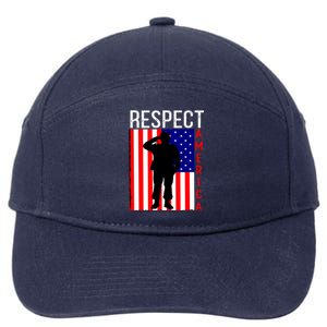 Respect America 7-Panel Snapback Hat