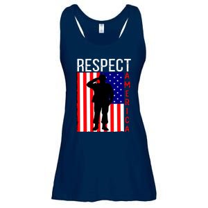 Respect America Ladies Essential Flowy Tank