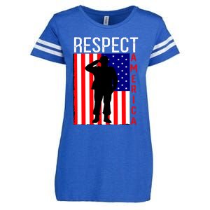 Respect America Enza Ladies Jersey Football T-Shirt