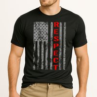 Respect Flag Of America Cooling Performance Crew T-Shirt