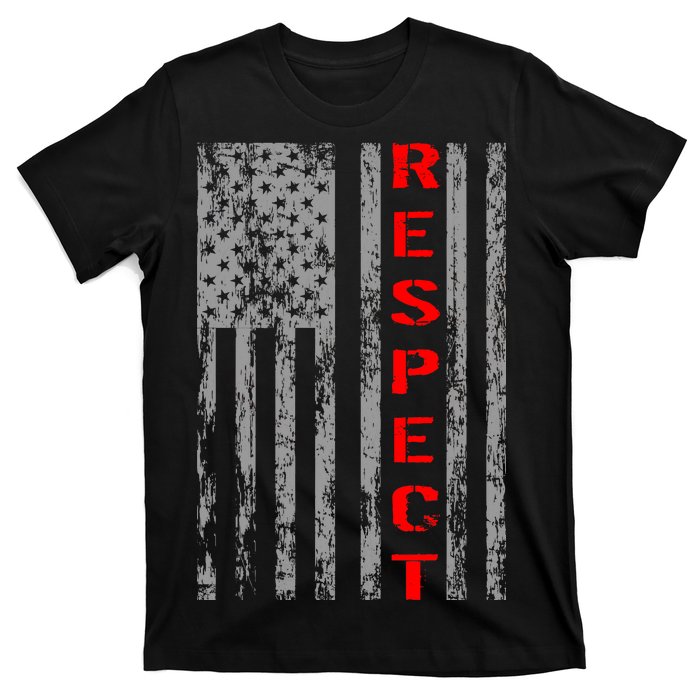 Respect Flag Of America T-Shirt