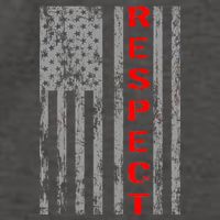Respect Flag Of America Vector Backpack