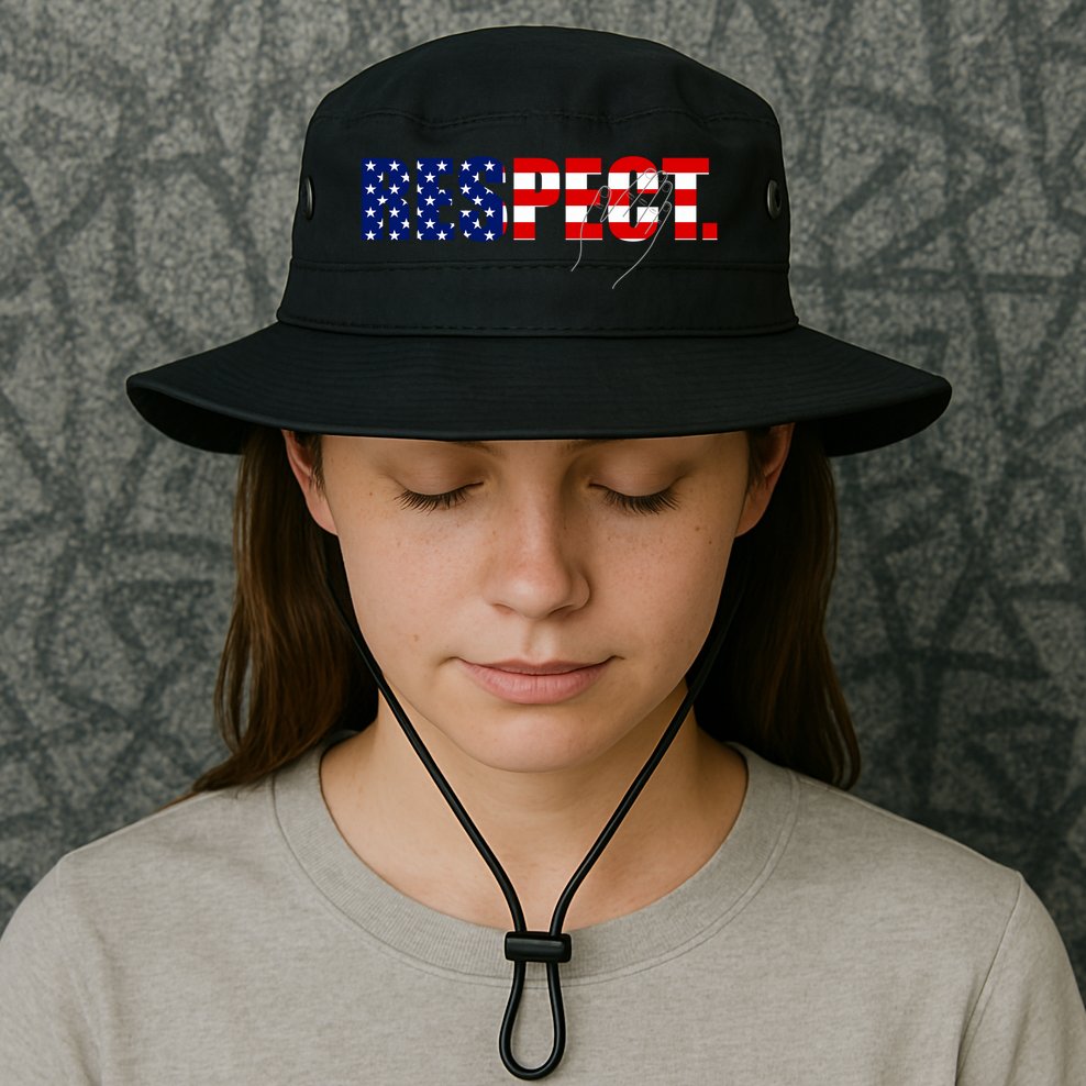 Respect National Anthem Bucket Hat