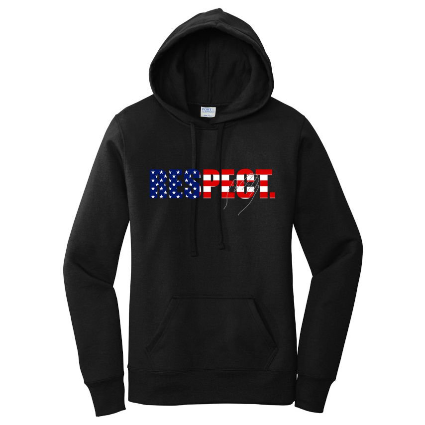 Respect National Anthem Women's Pullover Hoodie