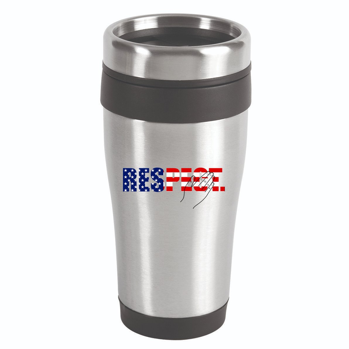 Respect National Anthem 16oz Travel Tumbler