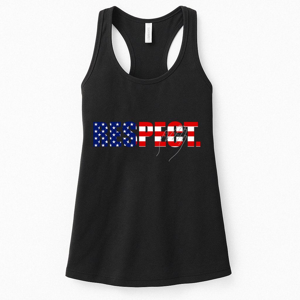 Respect National Anthem Womens Tank Top