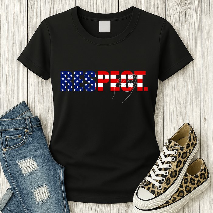 Respect National Anthem Womens T-Shirt