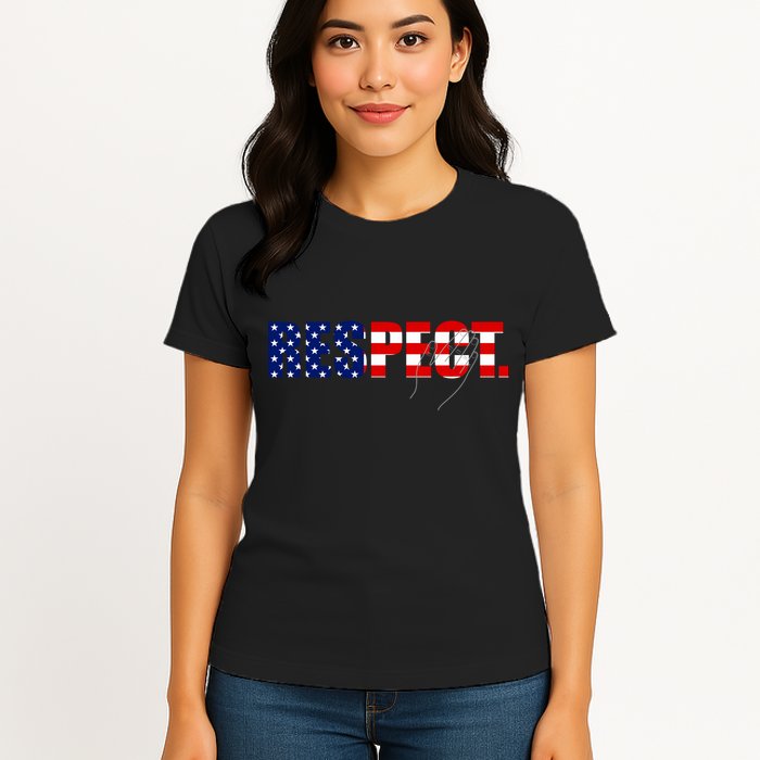 Respect National Anthem Womens T-Shirt