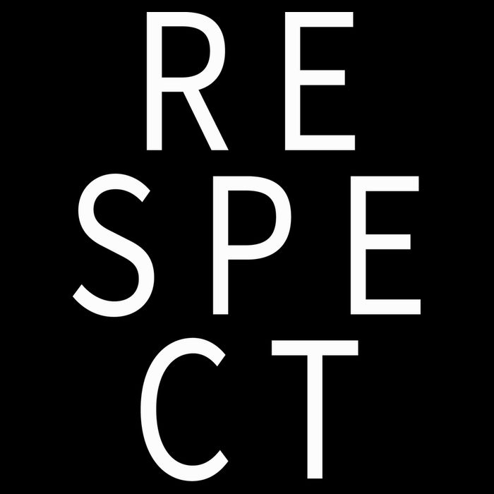 Respect Simple Logo Apron
