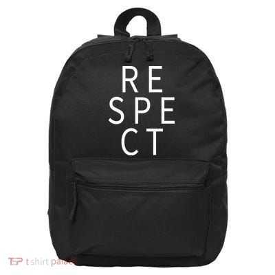 Respect Simple Logo 16 in Basic Backpack