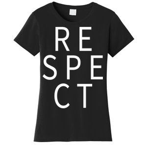 Respect Simple Logo Women's T-Shirt