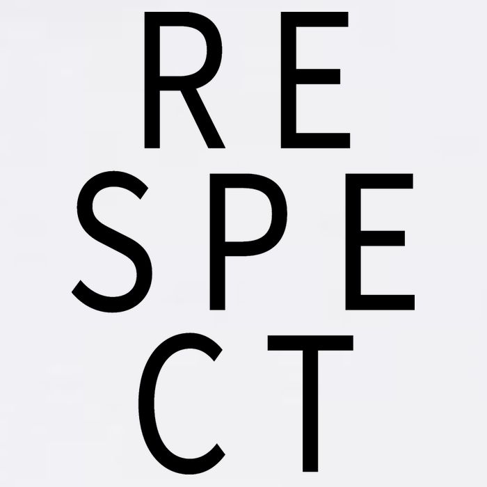 Respect Simple Logo Garment-Dyed Sweatshirt
